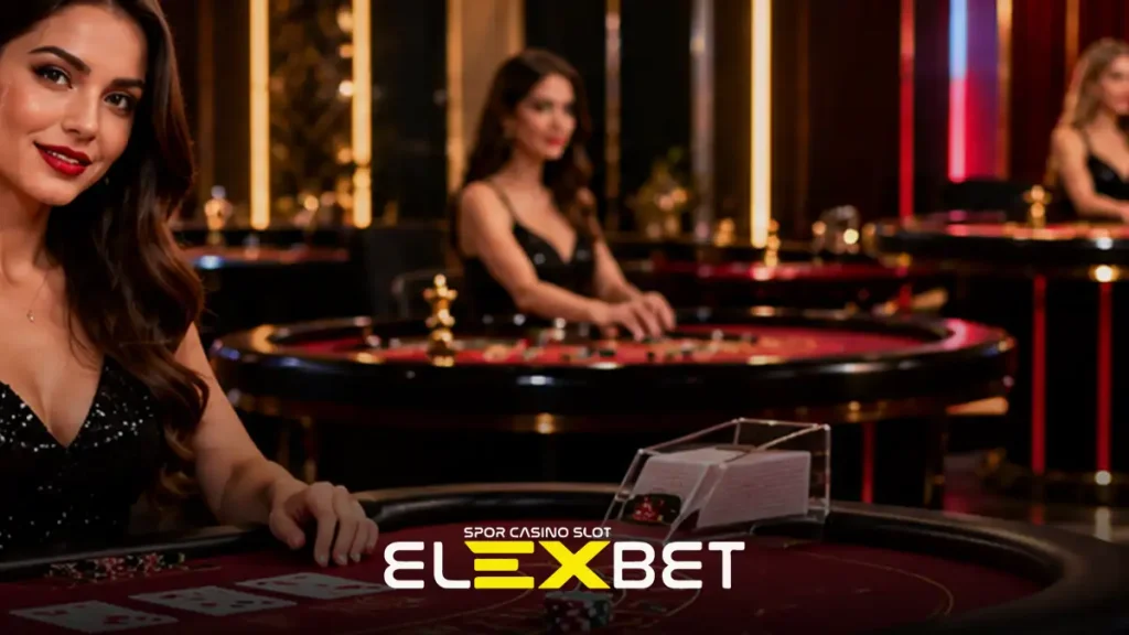 Elexbet canlı casino oyunları